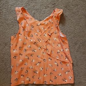 Copper Key xs floral tank